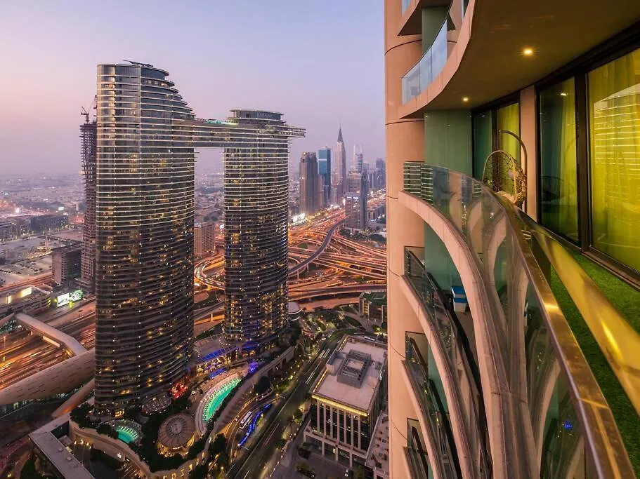 דירה First Class 2Br With Full Dubai Skyline & Sea View