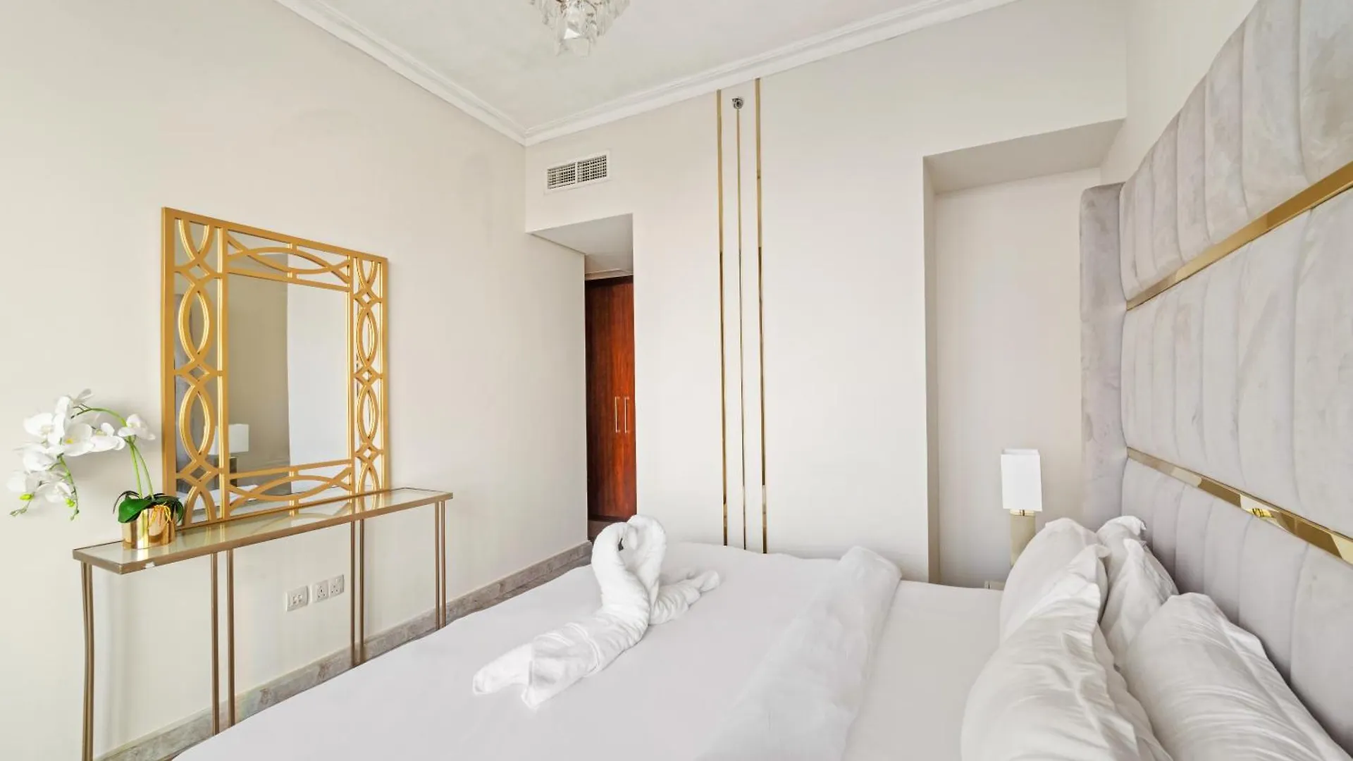 First Class 2Br With Full Dubai Skyline & Sea View איחוד האמירויות הערביות