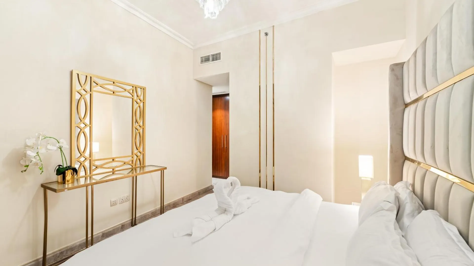 דירה First Class 2Br With Full Dubai Skyline & Sea View איחוד האמירויות הערביות